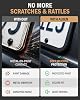 Marcos de placa de silicón Aujen negro, 1 paquete, marco de placa de auto, soportes de placa negros universales para autos de EE. UU., a prueba de óxido, a prueba de ruido, a prueba de clima, accesorios para auto (negro) | Universal para autos de EE. UU., cubierta protectora de placa negra, soportes a prueba de óxido, clima y ruido, accesorios para auto, 12" x 6" 5