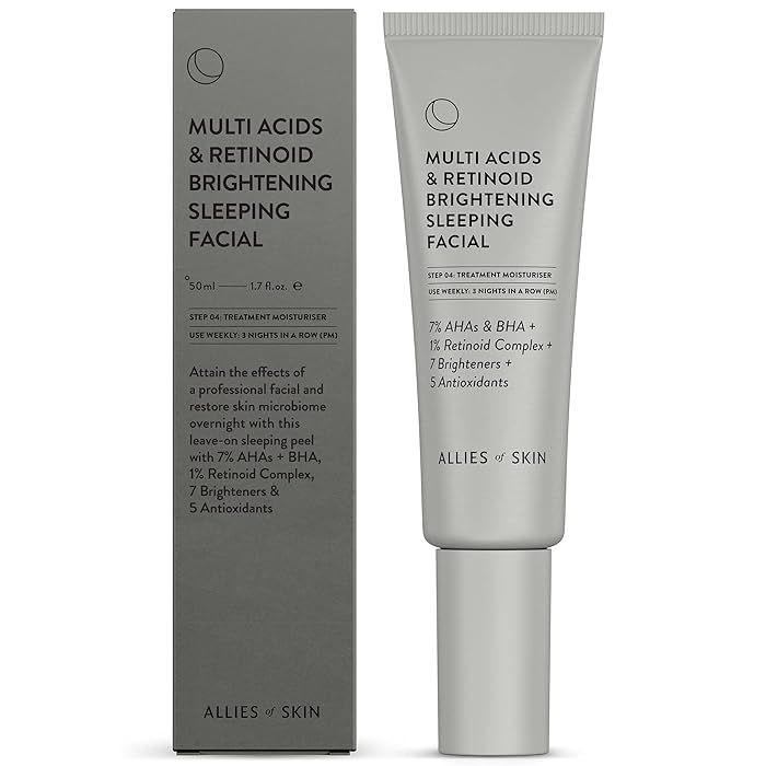 Buy Allies of Skin Multi Acids & Retinoid Brightening Sleeping Facial