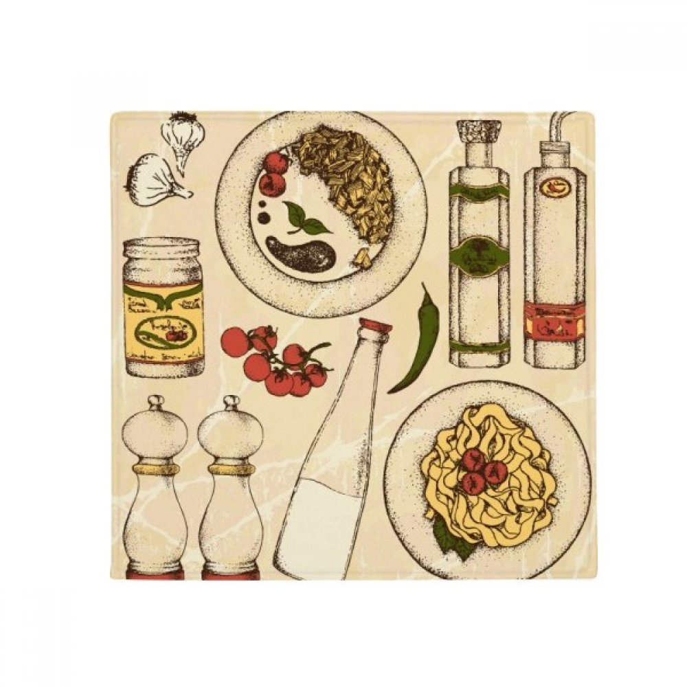 Tapis de sol Italie cadeau original 80x80cm pour crémaillère
