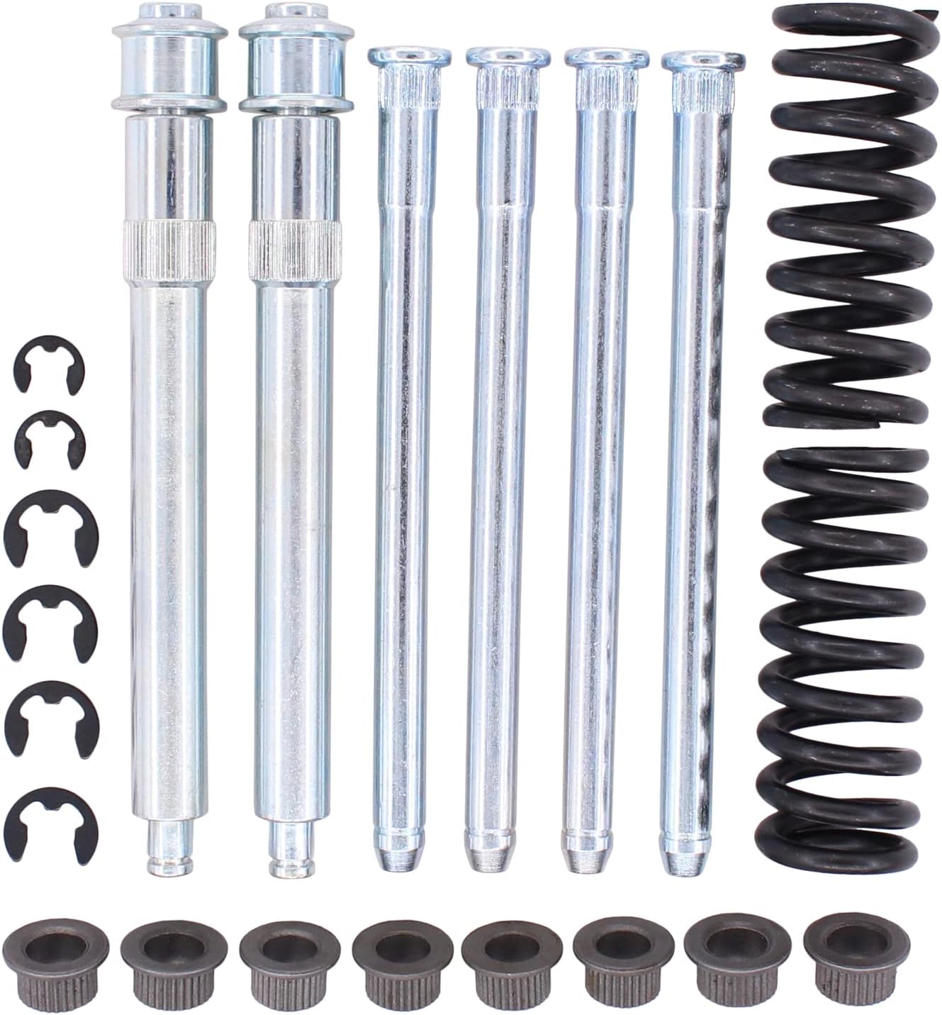 motoku front driver and passenger side door hinge pin and bushing kit for chevy for gmc c k 1500 2500 3500