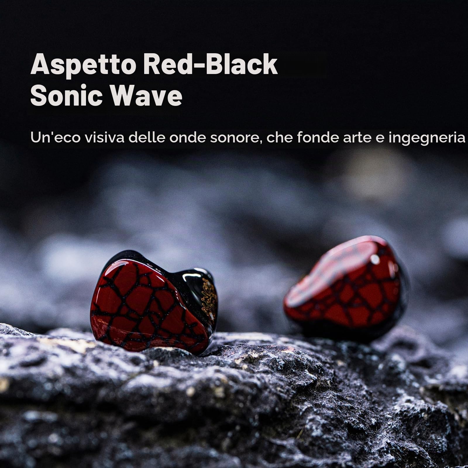 Linsoul Punch Audio Martilo In Ear Monitor,Cuffie IEM per Basshead con Driver Ibrido 1Planar+2BA+2DD,Auricolari HiFi Cablati, Cuffia Cablata di Precisione per Monitoraggio EDM Hip-Hop