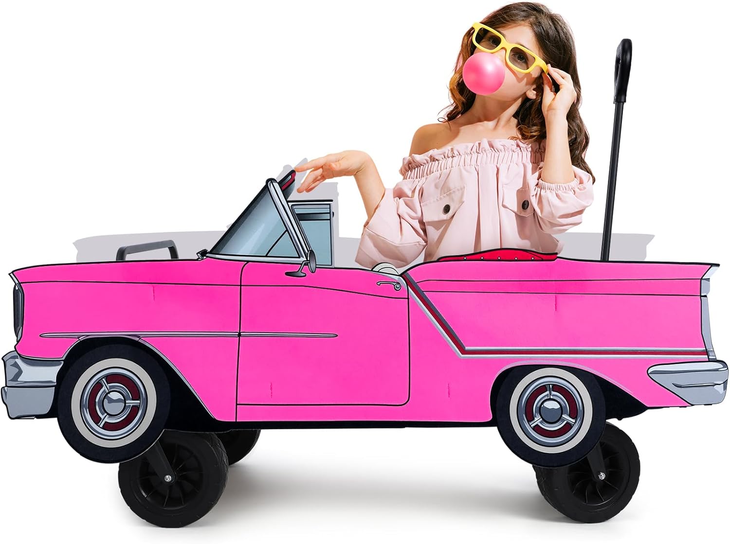 MiniInflat Halloween Hot Pink Car Wagon Costume Cover Hot