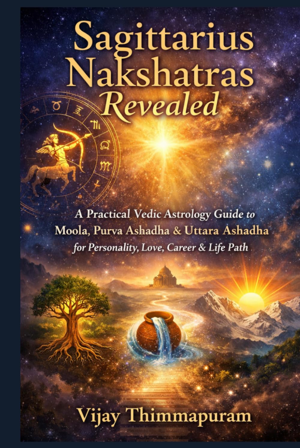 Sagittarius Nakshatras Revealed: A Practical Vedic Astrology Guide to Moola, Purva Ashadha & Uttara Ashadha for Personality, Love, Career & Life Path (The Nakshatra Wisdom Series)