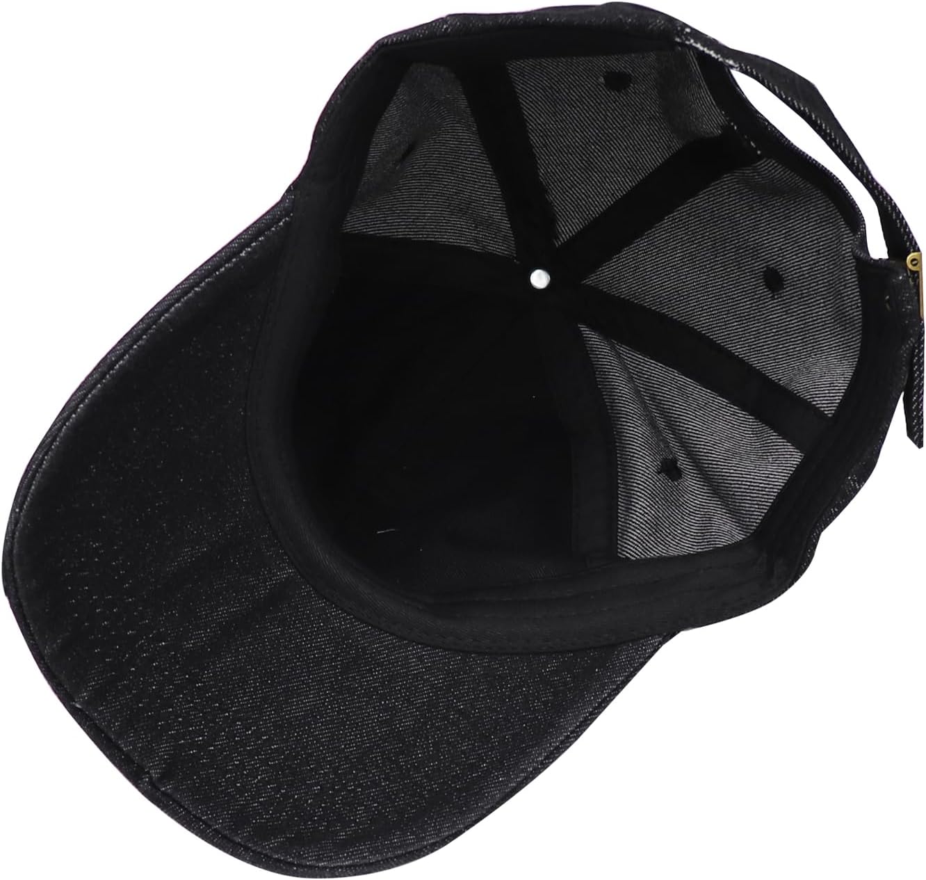 Vintage Distressed Ripped Denim Baseball Cap Low Profile Unstructured Cotton Dad Hat Adjustable for Women Men - Image 2