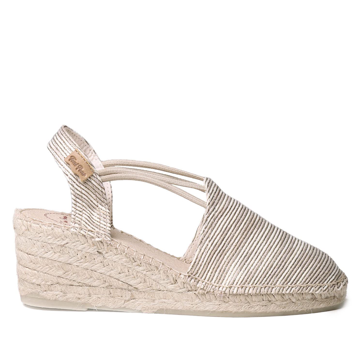 Toni Pons Tania-ZR - Espadrillas vegane con Zeppa da Donna realizzate in Tessuto.