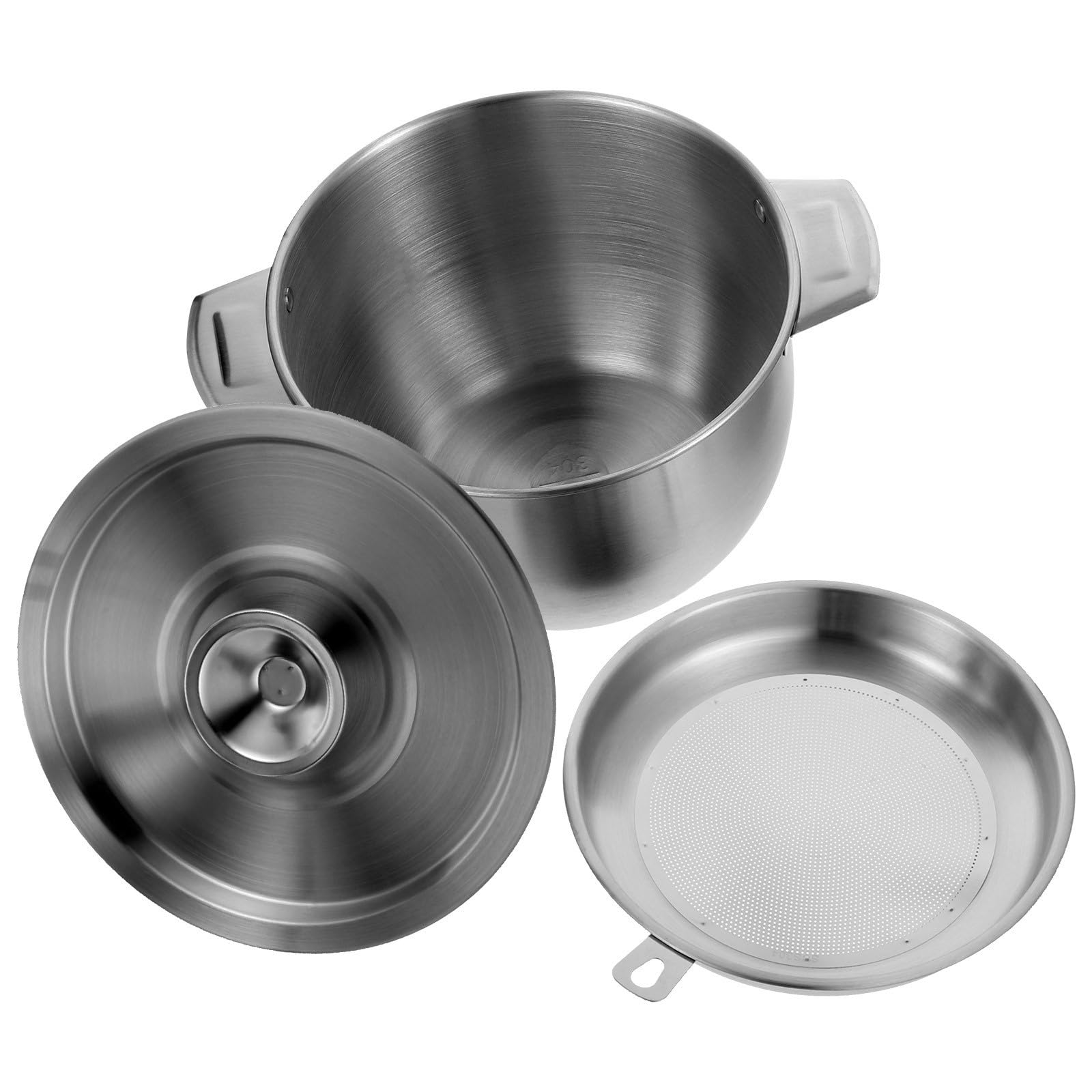 Recipiente para aceite usado con filtro para mantener la cocina limpia