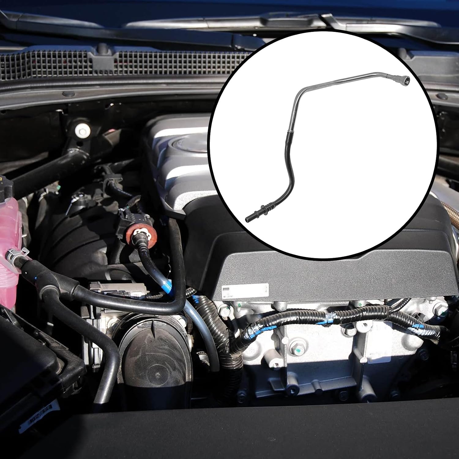 Pleoos Crankcase Ventilation Tube Compatible with 16-20 Buick Envision, 14-20 Buick Regal,13-19 Cadillac ATS, 16-19 Cadillac CT6, 14-19 Cadillac CTS, 18-19 Chevy Traverse Replaces 12681589