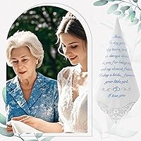 Vista 4 de W&F GIFT Regalo de boda Impresión de seda Mamá Papá Nuevos padres Otros pañuelos