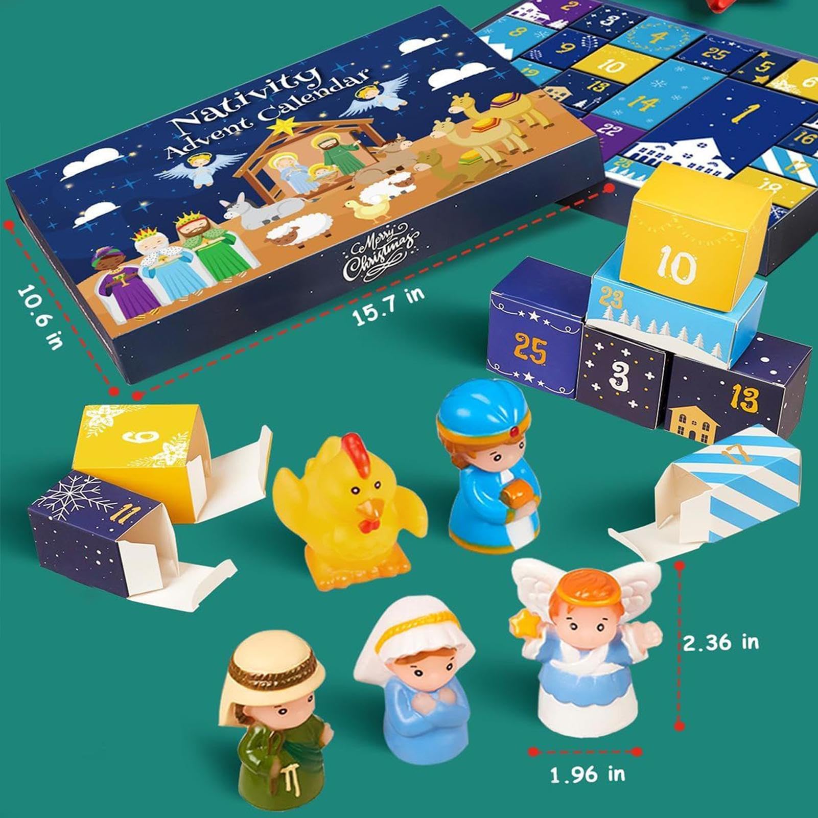 Calendario 'Avvento Di Natale 2025 Piccola Decorazione D'Interni