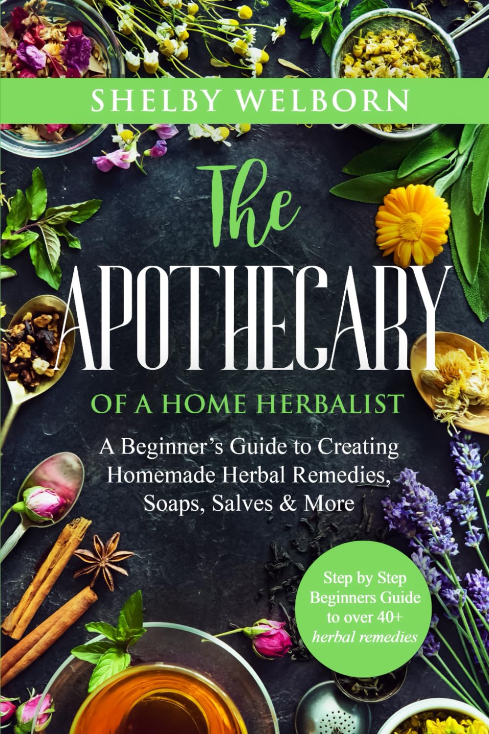 The Apothecary of a Home Herbalist: A Beginners Guide to Creating Homemade Herbal Remedies, Soaps, Salves, Skincare & More (The Apothecary of a Home Herbalist Series)