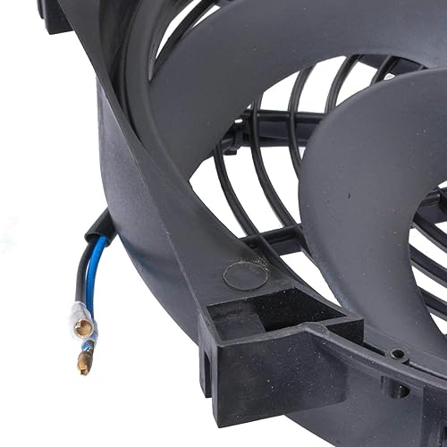 Miniatura 2 de 12 "Universal Radiador Ventilador de Refrigeración 12V 80W Intercooler Eléctrico Ventilador Coche Motor Ventiladores+Kit de montaje (negro)