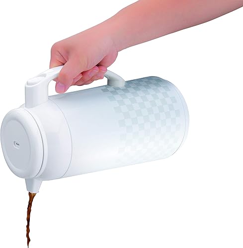 Miniatura 8 de Zojirushi Jarra térmica premium, 1.0 litros, acero inoxidable cepillado Acero inoxidable cepillado,Ichimatsu Blanco,Ichimatsu