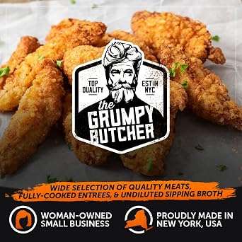 Grumpy Butcher Breaded Chicken Breast Tenderloins, Frozen, 5 lb