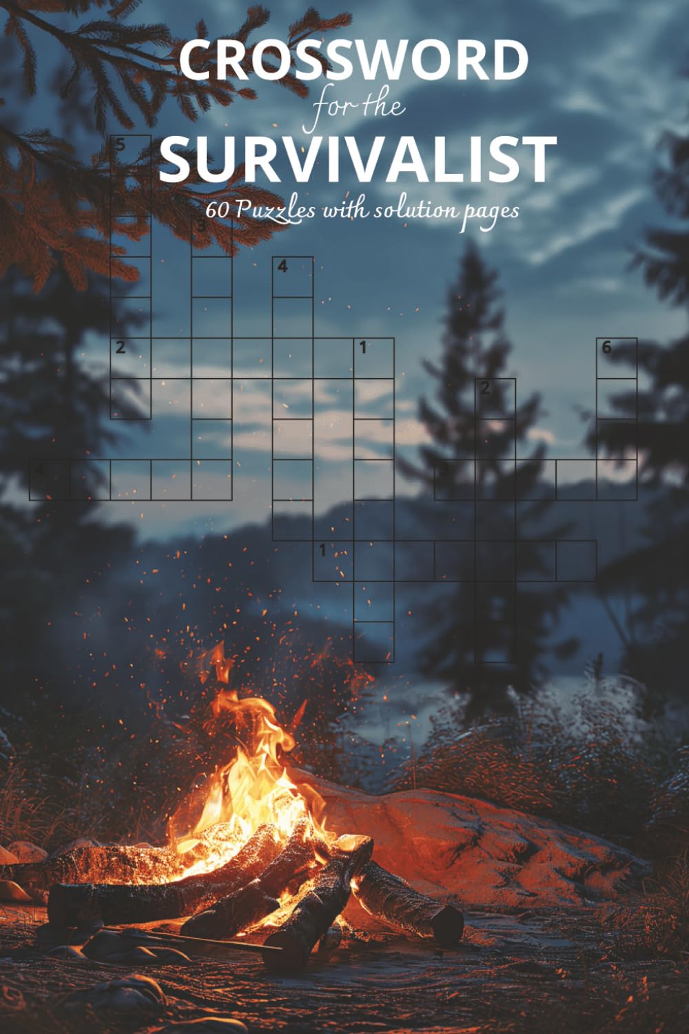 CROSSWORD FOR THE FISHERMEN: 6x9/ 60 PUZZLES WITH SOLUTION PAGES