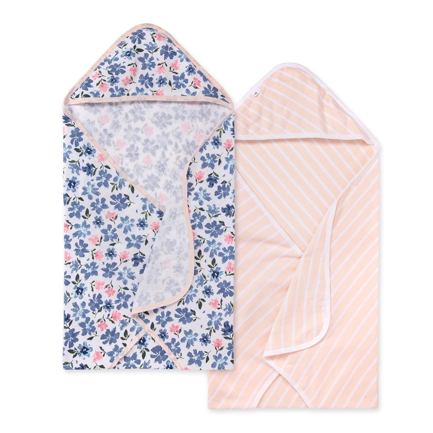 Burt's Bees Baby Hooded Towels, Absorbent Knit Terry