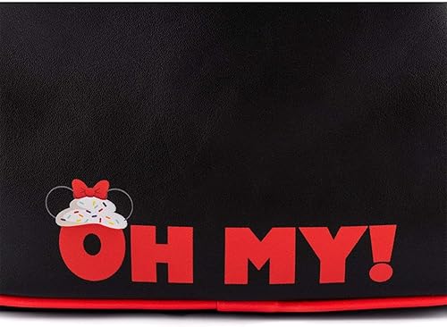 Miniatura 4 de Loungefly Disney Minnnie Mouse Oh My Cosplay Treats - Bolsa de hombro para mujer con doble correa, Multi, Mini mochila Disney Minnie Oh My Cosplay