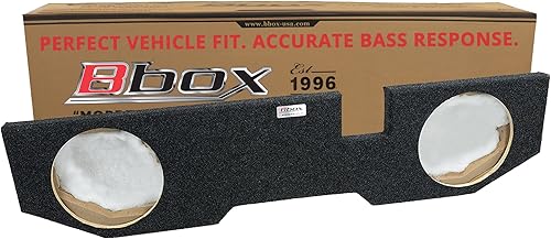 Miniatura 11 de Atrend Bbox - Caja sellada de subwoofer individual de 10 pulgadas, compatible con Dodge Ram Quad Cab 2002 - 2018, cajas y carcasas de subwoofer