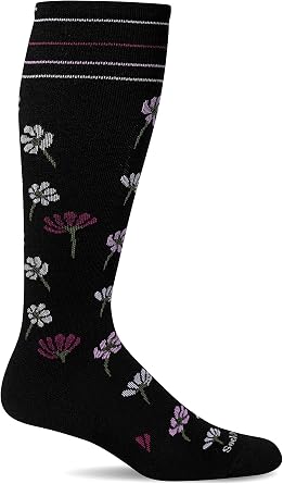 Sockwell Womens Field Flower Moderate Graduated Compression Sock