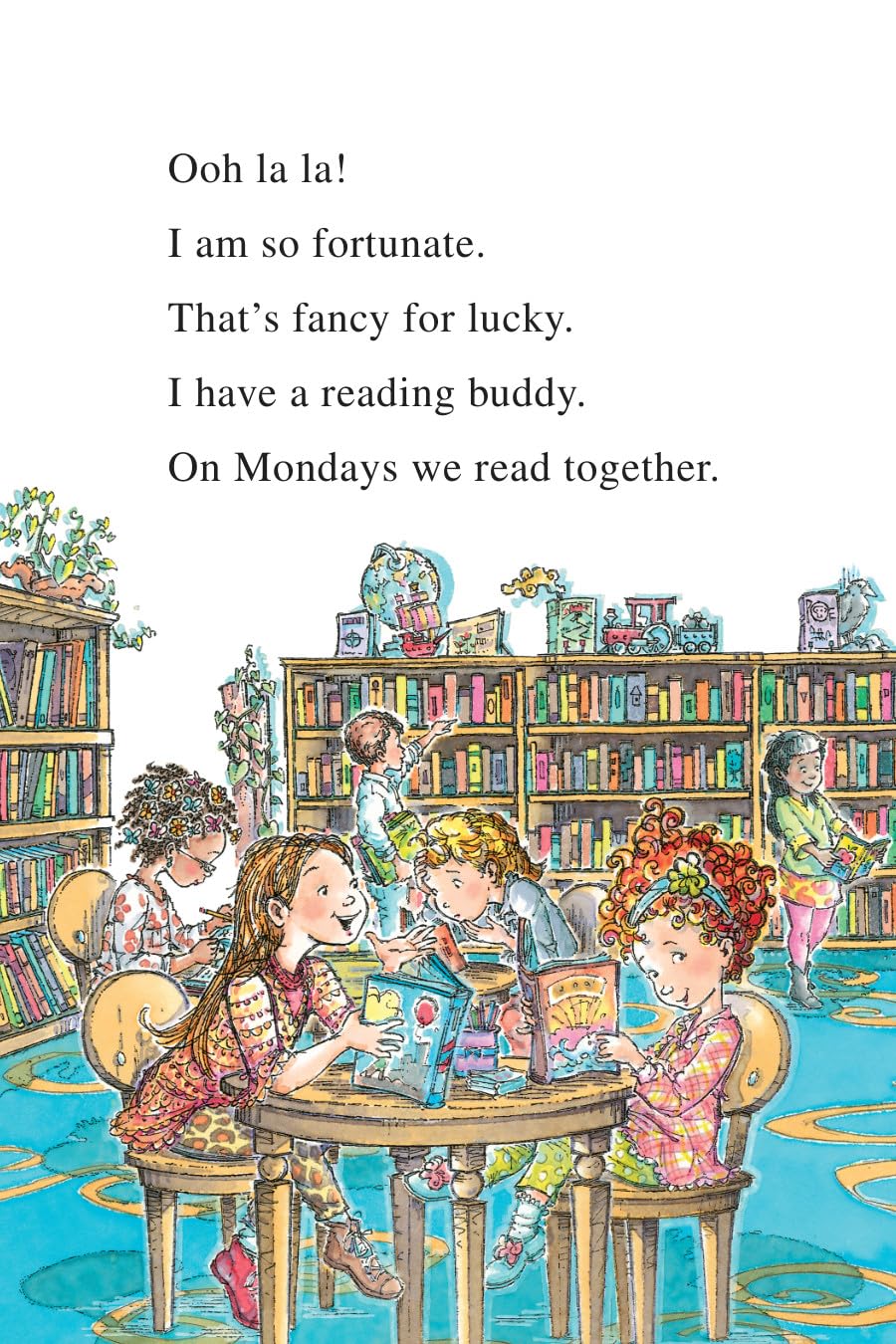 Fancy Nancy: Best Reading Buddies: An I Can Read Story about Friendship and the Joy of Reading Together for Children (Ages 4-8) (I Can Read Level 1) image 2