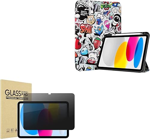 ProCase Funda para iPad de 10. generación con soporte para lápiz 2022, iPad de 10.9 pulgadas, paquetes con ProCase para iPad de 10. generación 10.9