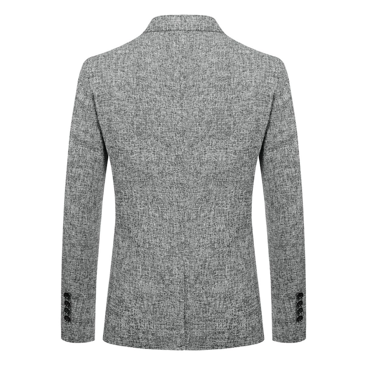 Allthemen Blazer da Uomo Slim Fit con Un Bottone Suit Jacket Formale Elegante Giacca Business da Lavoro