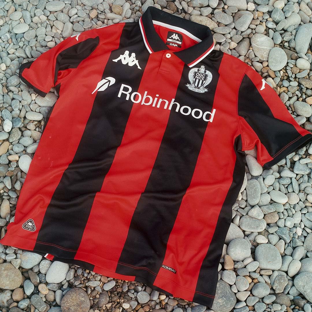 Maillot Kombat Home OGC Nice Rouge Homme