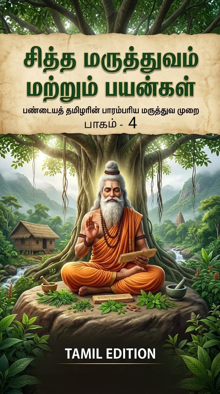 சித்த மருத்துவம் மற்றும் பயன்கள் - பாகம் 4: எளிய வீட்டு வைத்தியம் மற்றும் ஆரோக்கிய வாழ்விற்கான மருத்துவக் குறிப்புகள் (Tamil Edition)