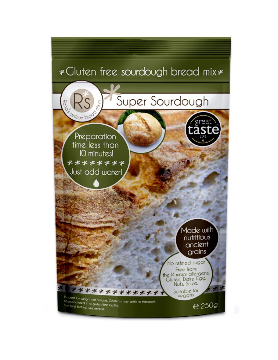 Buy Rana's Artisan Bread Super Sourdough Gluten Free Bread Mix (Pack of