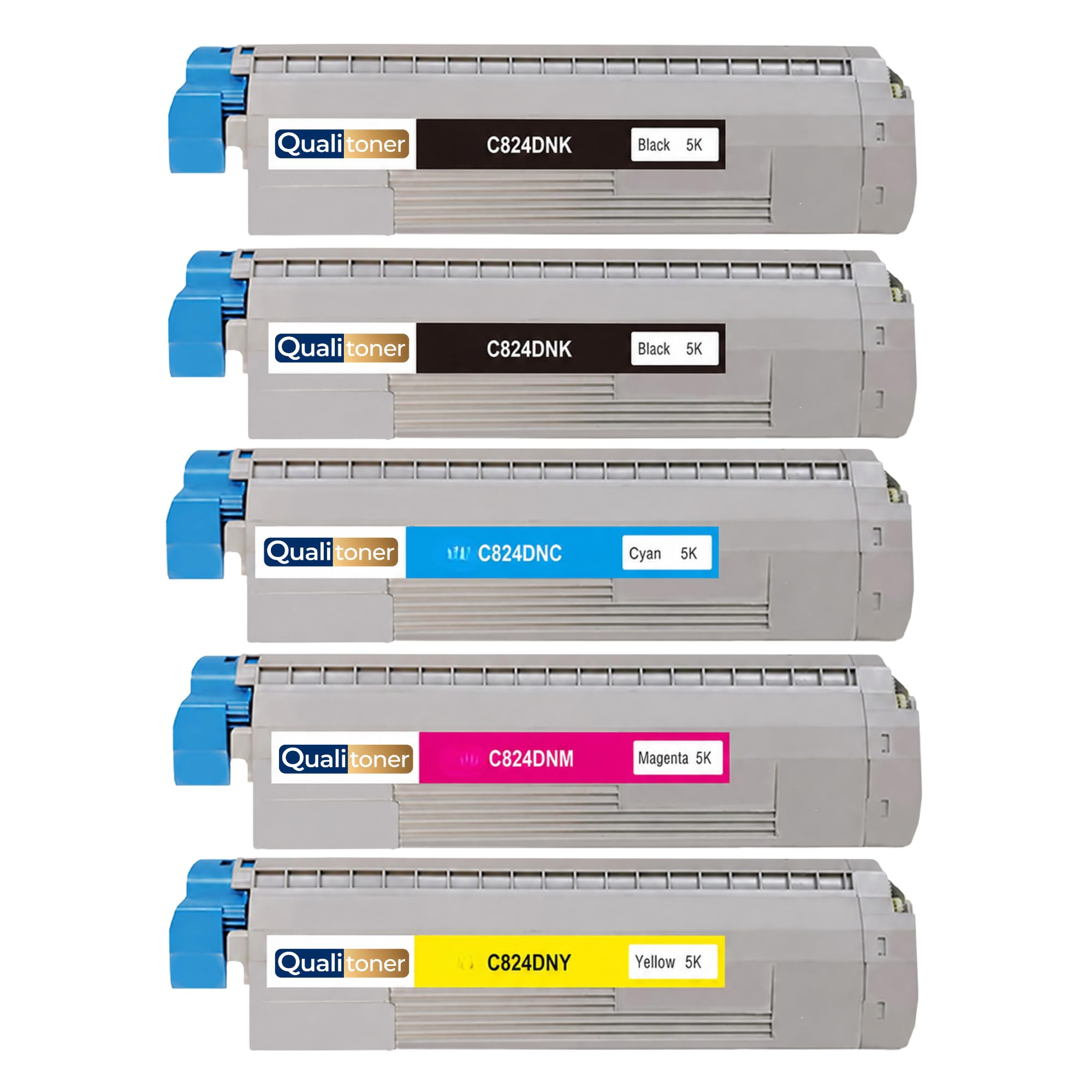Toner OKI C824 C834 C844 pack de 5 consommables pour impression laser - 8
