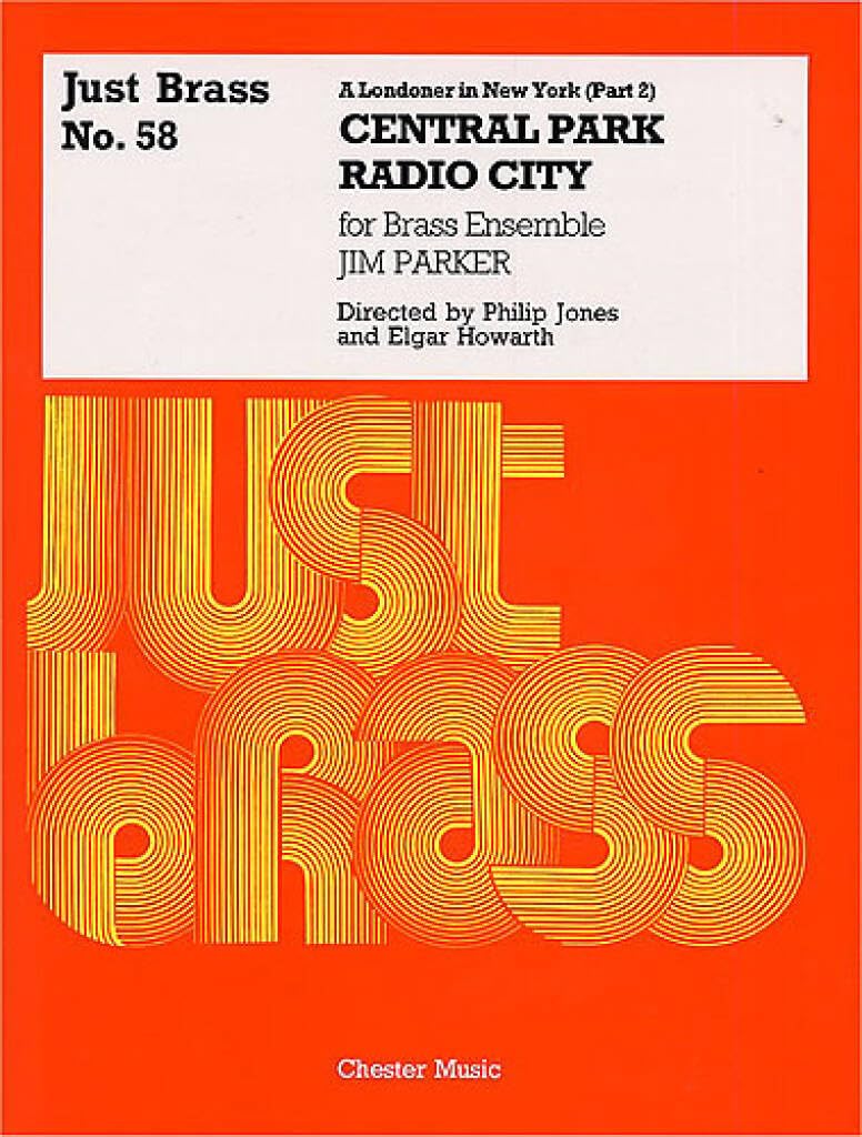 Jim parker: a londoner in new york (part 2) - score/parts (just brass no.58)