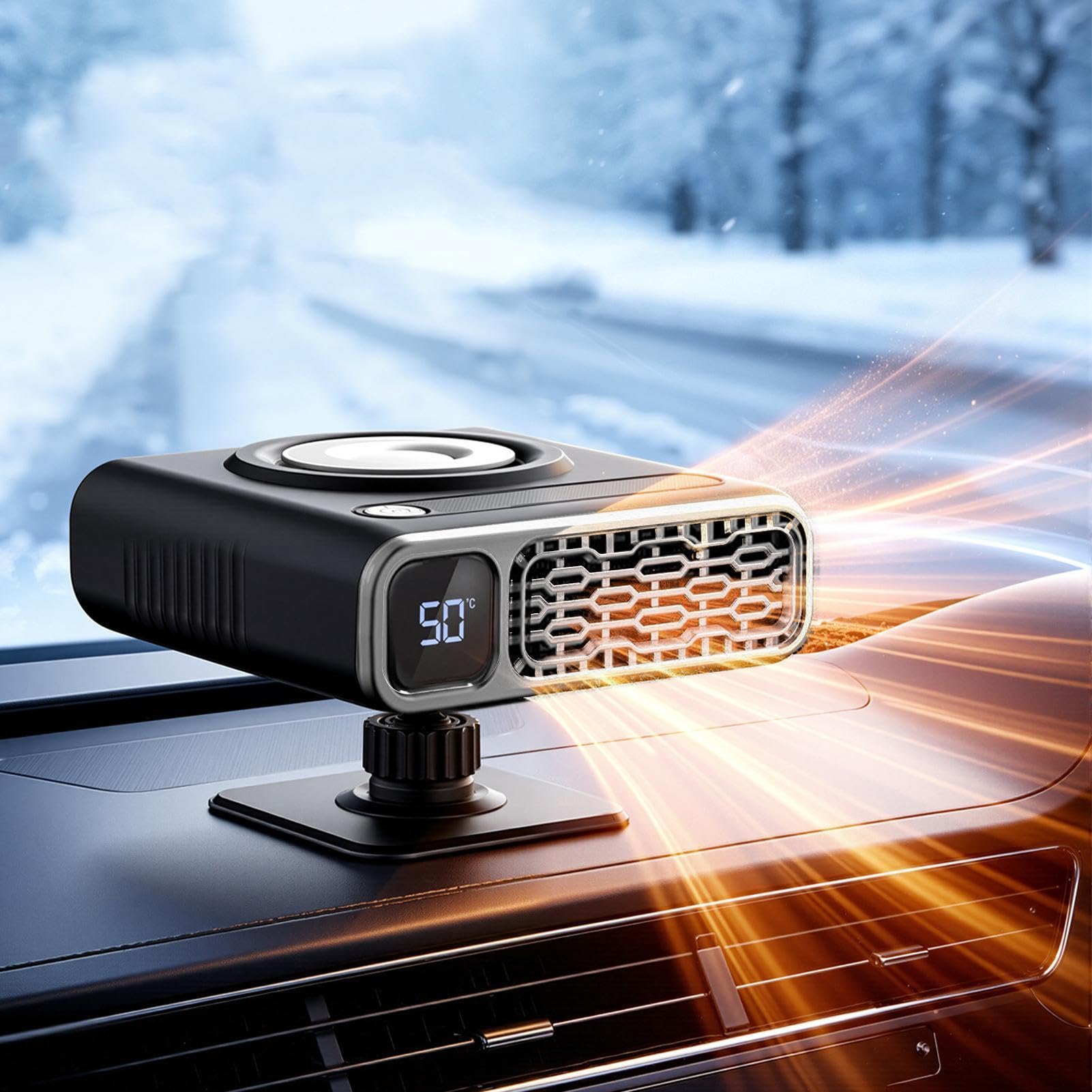 Generisch Tragbare Autoheizung 12V Wintersaison-Entfroster-Lüftermodus