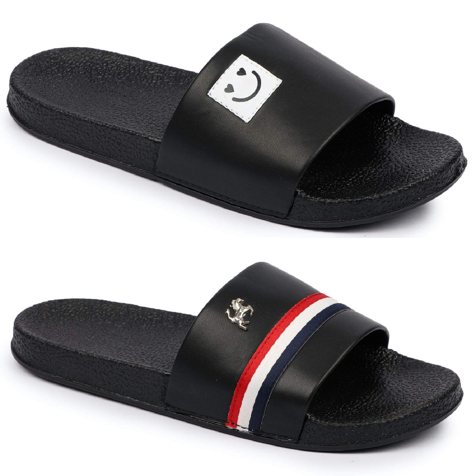 PERY-PAO Mens Combo Pack of 2 Flip-Flops Multicolour (B085ZNFLHS) Amazon Price History, Amazon Price Tracker