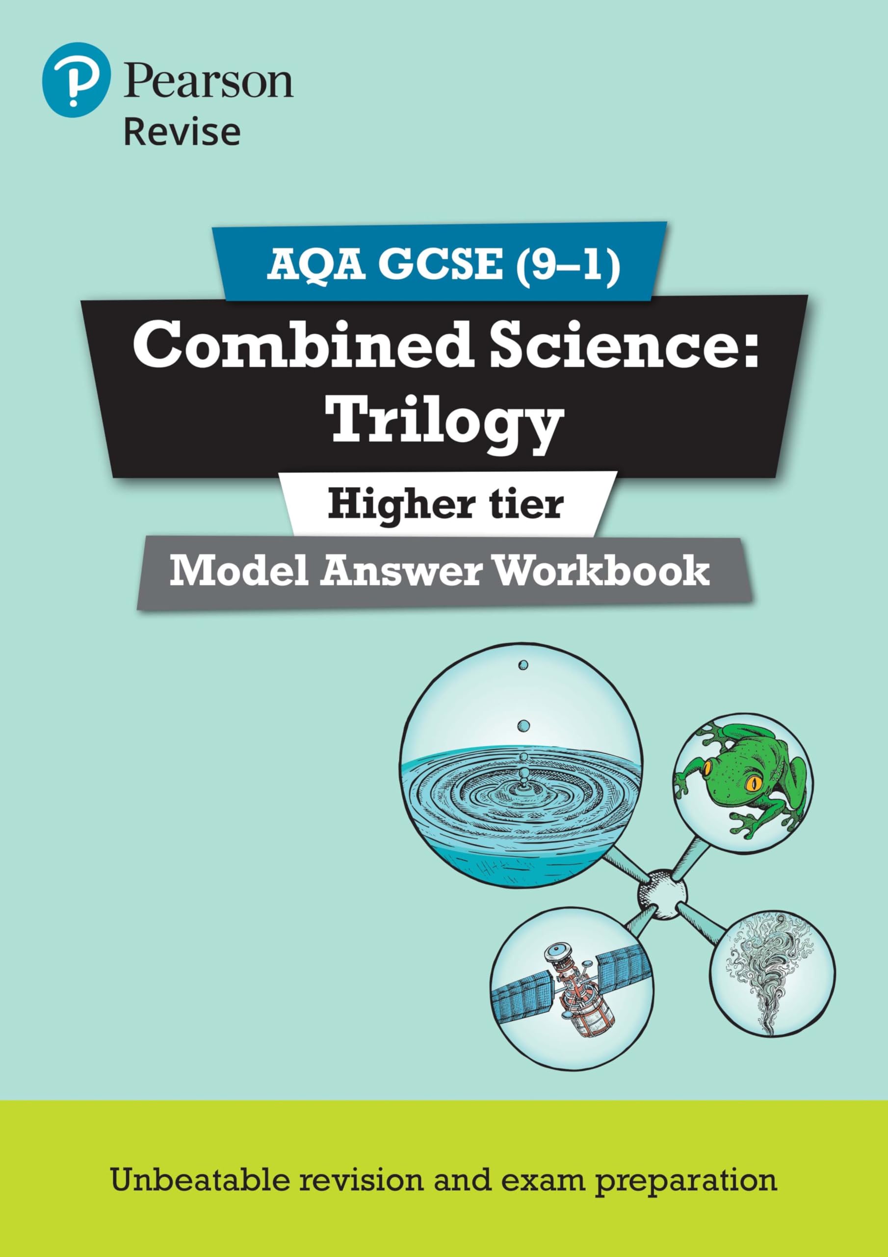 Pearson REVISE AQA GCSE Combined Science Trilogy Model Answer Workbook (Higher) - for 2026, 2027 exams Paperback – Big Book, 23 February 2018