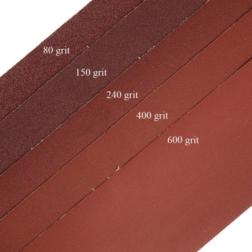 5 metri 4,5 '' 115 mm di larghezza set di rotoli di carta vetrata Wet/Dry panno smeriglio carta vetrata carteggiatura fogli abrasivi grana 60-600 per legno metallo, 120