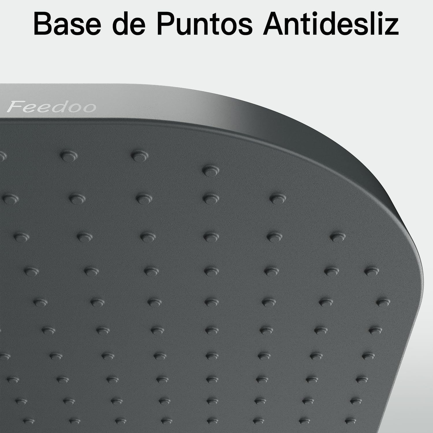 Alfombra Comedero Gato [Borde Elevado Resistente a la deformación], Colocación de Silicona Impermeable para Cuencos de Agua y Alimentos (Gris)