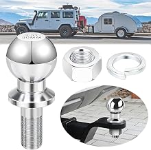 Tow Hook Trailer Hitch for Tractors, Trucks, SUVs and Motorhomes 50 mm, 3.5 T, Ball Head, Screw Ø22 mm