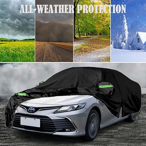 Miniatura 10 de Fundas impermeables para automóvil compatibles con Lexus 2005-2024, IS250, IS250C, IS300, IS350, para todo tipo de clima, ajuste personalizado, con