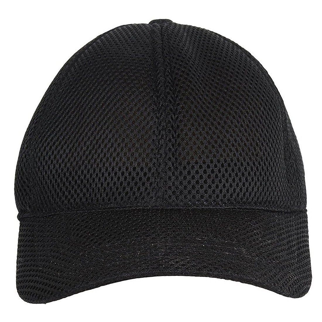 MichelangeloMichelangelo Men's and Women's Full Mesh Net Snapback Hip-hop Baseball Cap (Black)