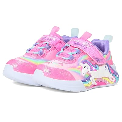SKECHERS KIDS Unicorn Chaser 302298L (Toddler) Girls Shoes Pink/Multi