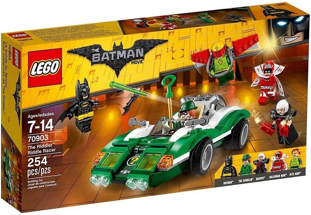 DC Comics Batman The Riddler Riddle Racer Set