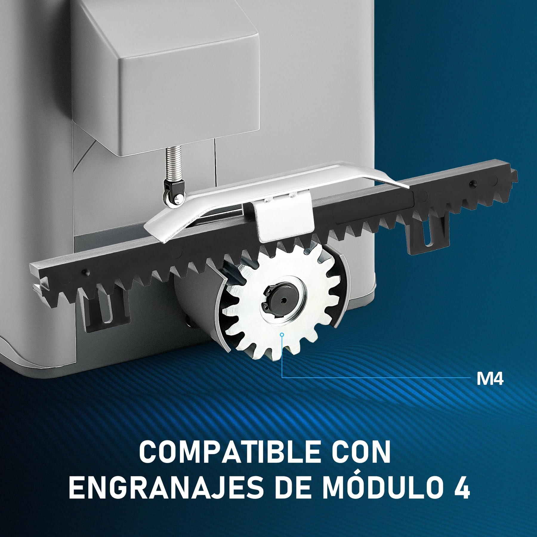 CO-Z 1M Cremallera de Nailon