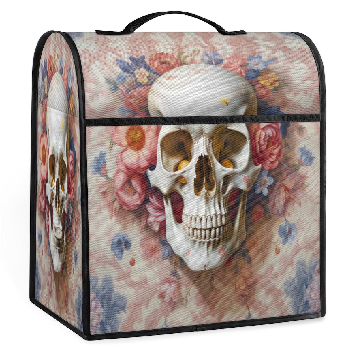 SHANGSKY Kaffeemaschinen-Abdeckung | Universell Für Keurig K Duo & Andere Maschinen | Wasserdicht & Staubdicht | Mit 2 Taschen | Größe Ca. 36x32x31 Cm