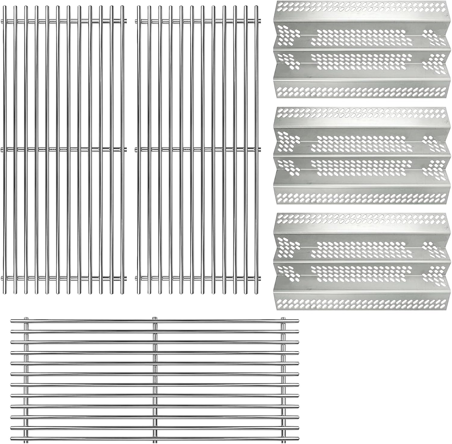 90351 Heat Plate Shield with 30-B-113 Grill Grate for American Outdoor Grill Gas 30NB 30PC