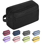 Icramsy Travel Toiletry bag Toiletry bag for women men Hanging Cosmetic bag Travel accessories for Women Men (Black)