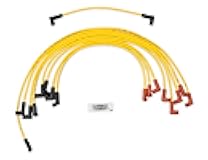 ACCEL 4048 Spark Plug Wire Set - 8mm - Yellow with HEI Stock Style Boots