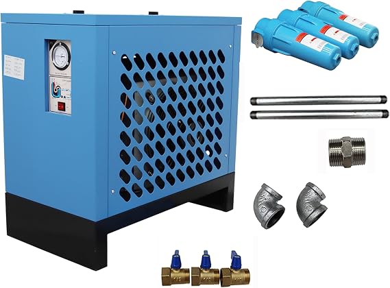 Techtongda مجفف هواء مبرد لأنظمة الهواء المضغوط لضغط الهواء مع مرشح 35 Cfm 220v