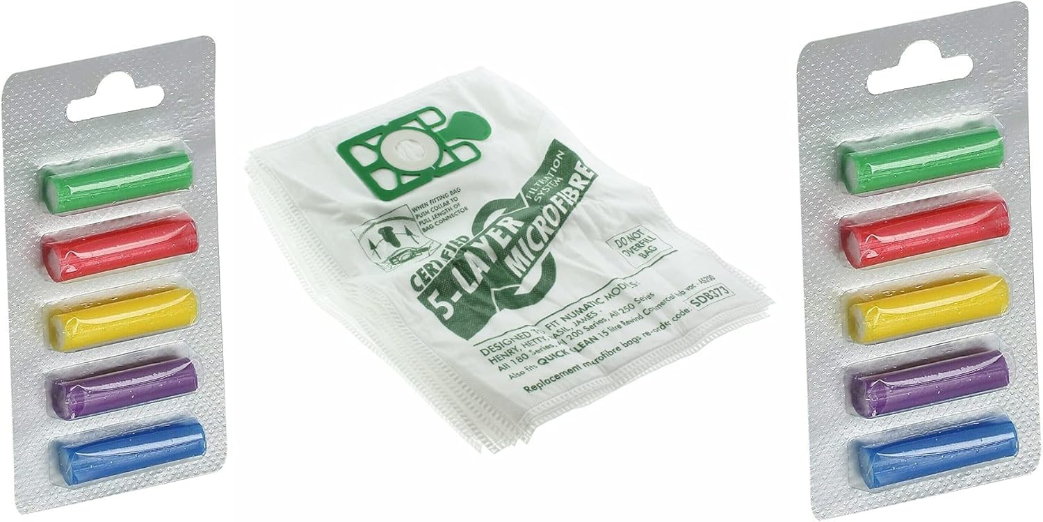 20 Bags for Numatic Henry Hetty James Vacuum Cleaner Hoover Bags 10 x