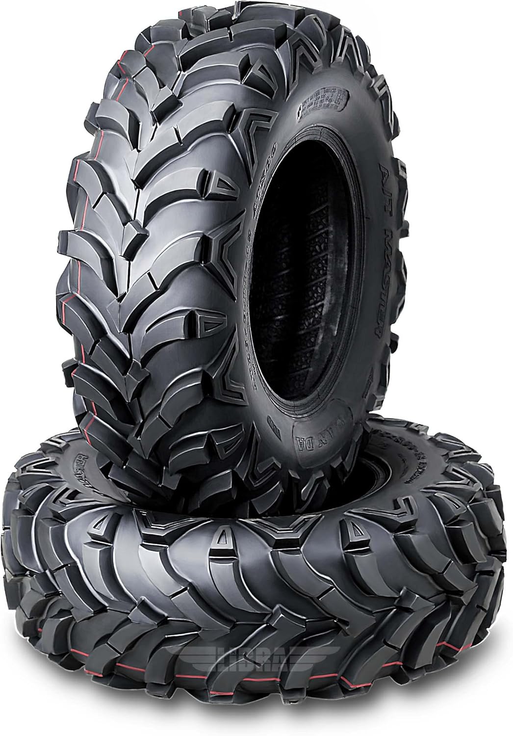 WANDA 2 New ATV/UTV Tires 25x812 /6PR P34110157 Automotive
