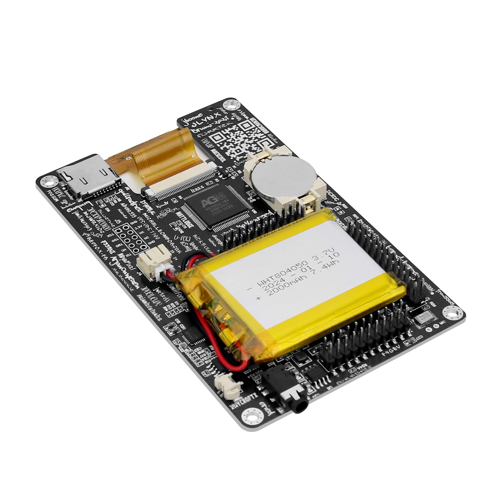 PortaPackH2M Edition con TCXO de 10.00 MHz para Hackrf One (HackRF One no incluido)