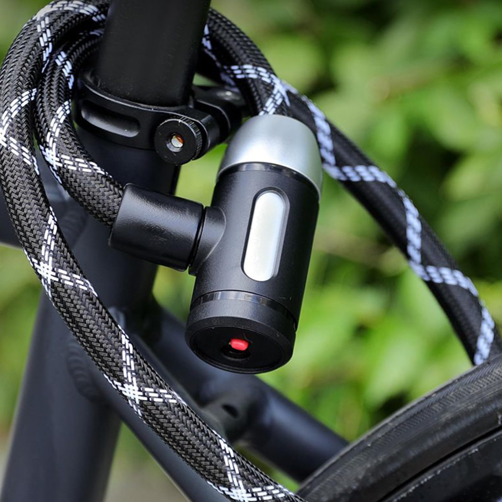 Fietsslot, waterdicht veilig slot voor fietsen, onbreekbaar scooter, veiligheidsslot voor outdoor, reizen, mountainbike, motorfiets, school, fietsen, roadtrip Sports & Outdoors